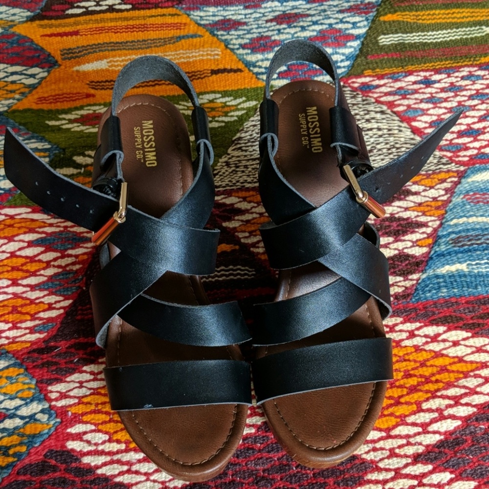 Mossimo Supply Co. Brown Heels Size 8.5